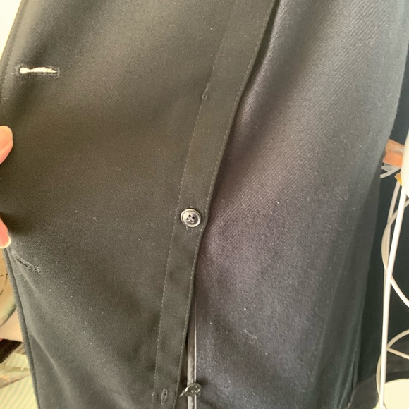 Vintage double breasted trenchcoat black - Picture 11 of 12